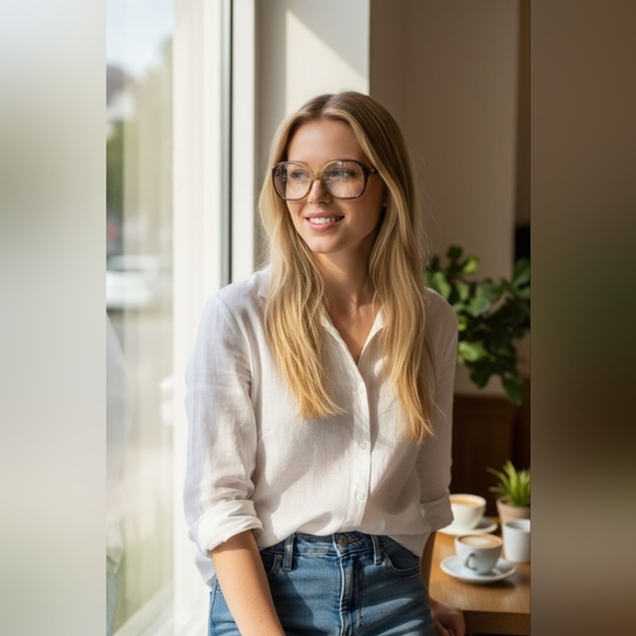 Vintage 70's - 80's Boho Ombre' RX Glasses Size 135 - Picture 1 of 17